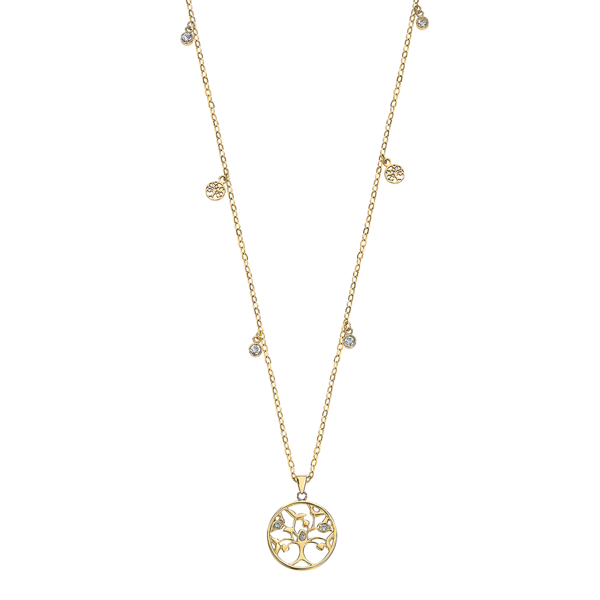 Collana Lotus Style Old Money LS2600-1/2 – Acciaio oro-2b Gioielli