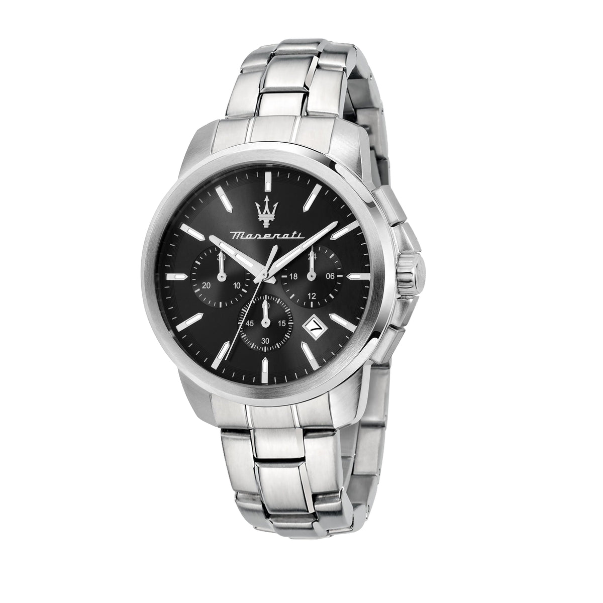 Orologio Maserati Successo R8873621046 cronografo 42 mm nero-2b Gioielli