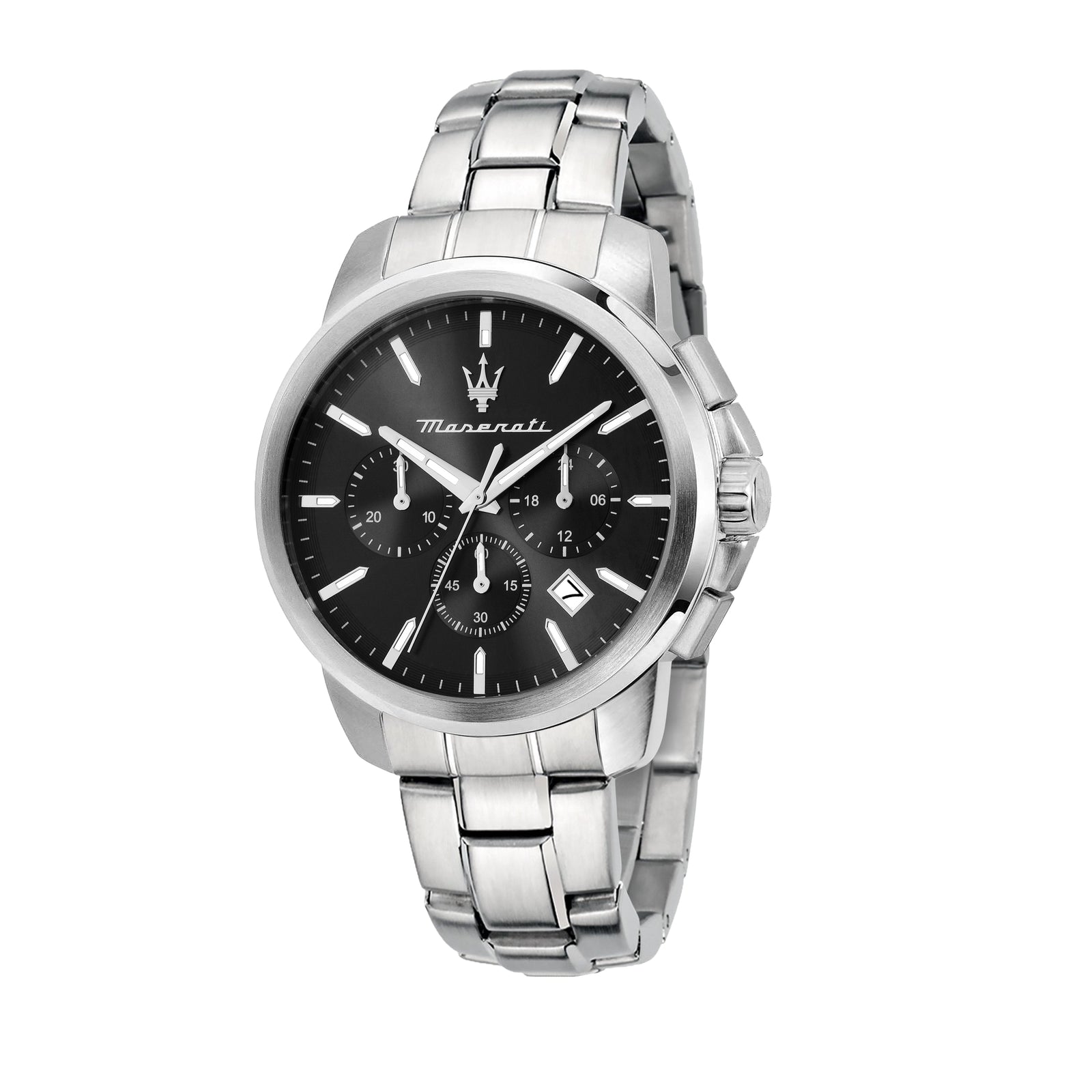 Orologio Maserati Successo R8873621046 cronografo 42 mm nero-2b Gioielli