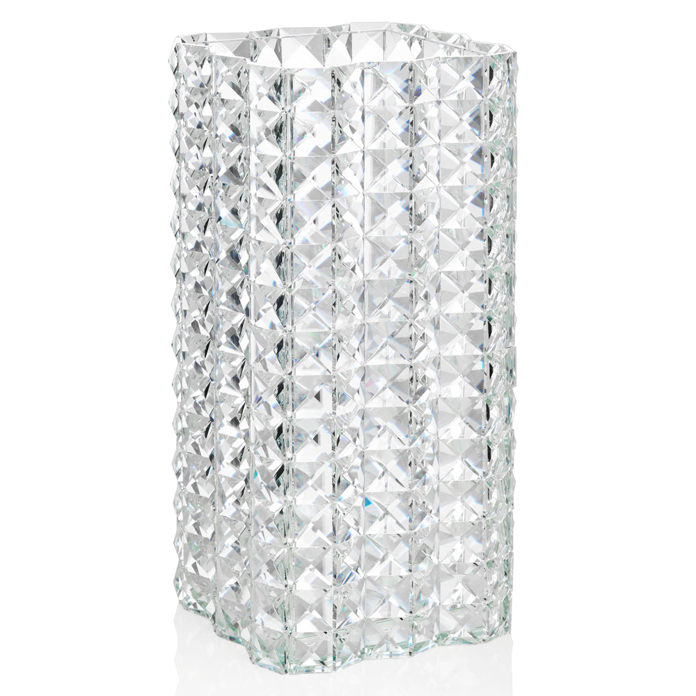 Vaso Ottaviani in cristallo 800529 altezza 31 cm — fotografia originale Ottaviani