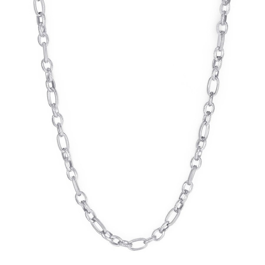 Collana lunga S’Agapõ Chunky SHK21 in acciaio – vista principale