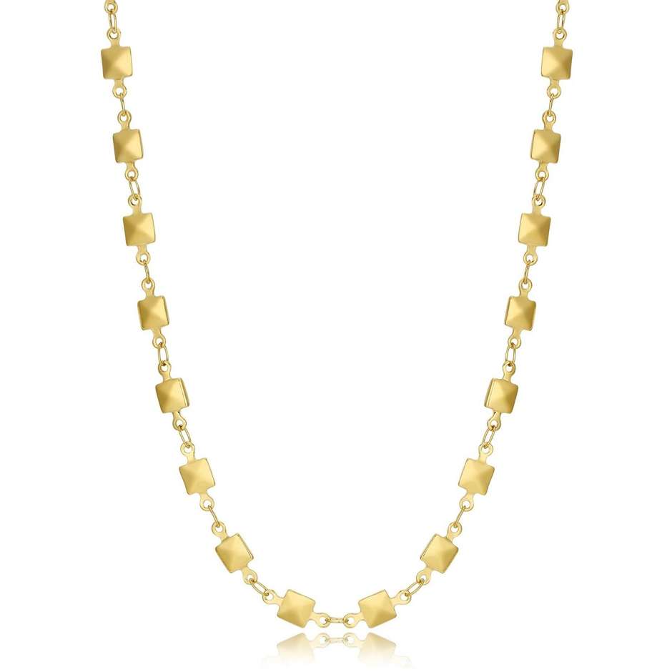 Collana S’Agapõ Chunky SHK28 dorata geometrica 46 cm — vista principale