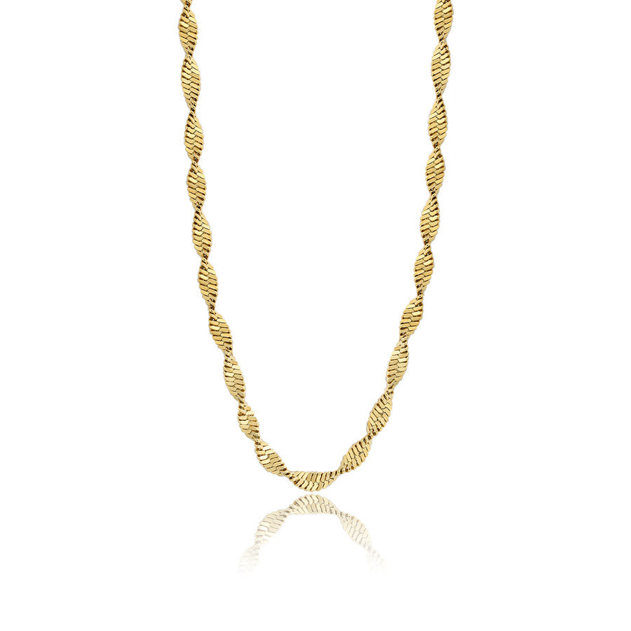 Collana S’Agapõ Chunky SHK46 oro Snake Torchon – vista principale