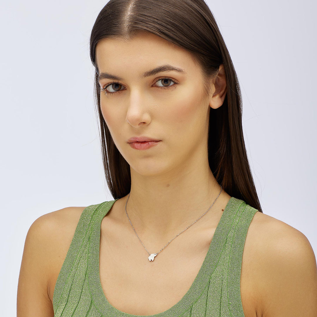 Collana S'Agapõ Click SCK256 elefantino-2b Gioielli