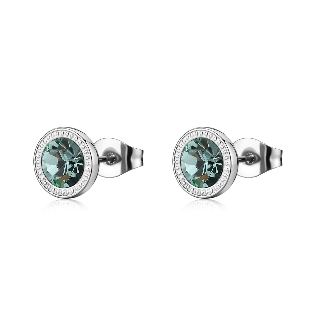 Orecchini S'Agapõ Lucky Light SKT65 cristallo color crisolite-2b Gioielli