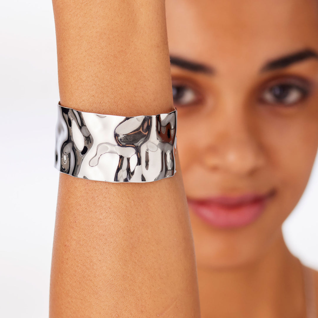 Bracciale S'Agapõ Emotion SMO13 rigido in acciaio-2b Gioielli