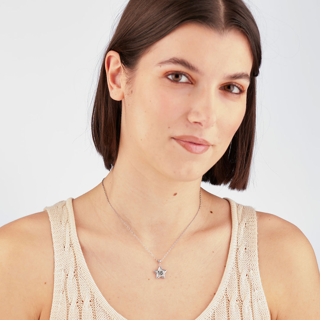 Collana S'Agapõ Duh Duh SUH03 stella 18 anni-2b Gioielli