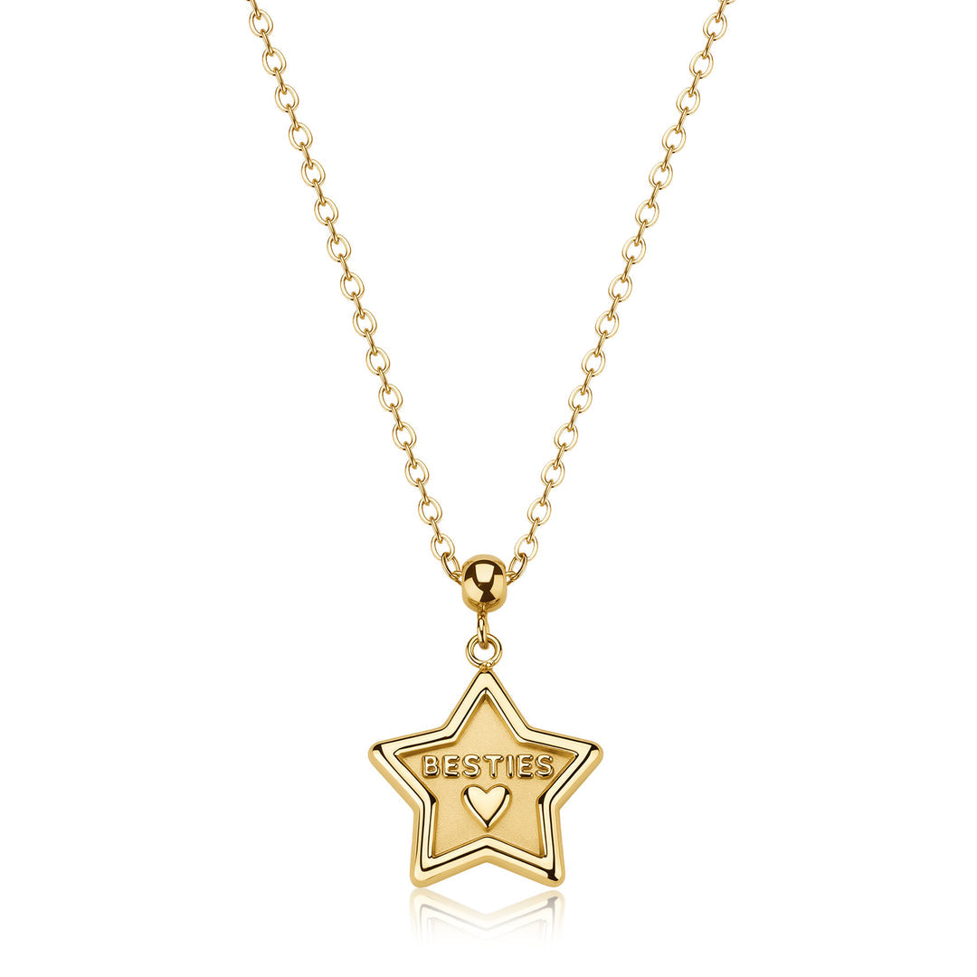 Collana S'Agapõ Duh Duh SUH08 stella Besties dorata-2b Gioielli