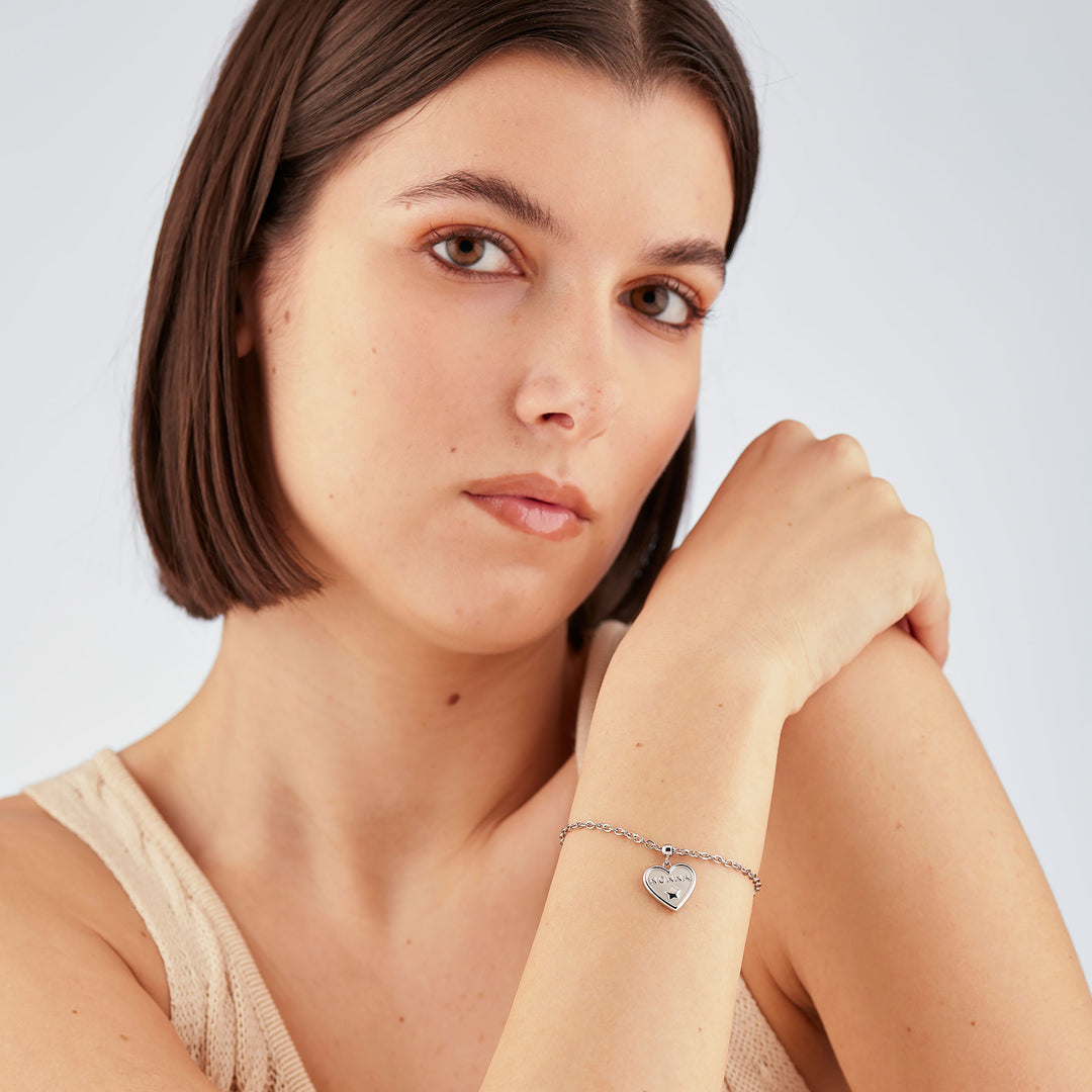 Bracciale S'Agapõ Duh Duh SUH13 cuore Nonna e stella-2b Gioielli