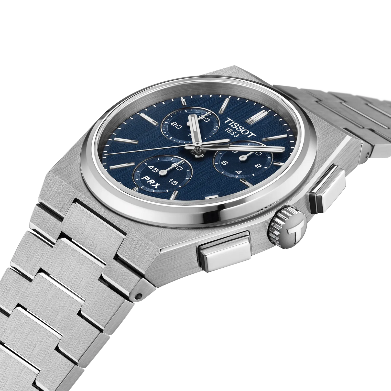 Orologio Tissot PRX cronografo 41 mm blu T1374171104100-2b Gioielli