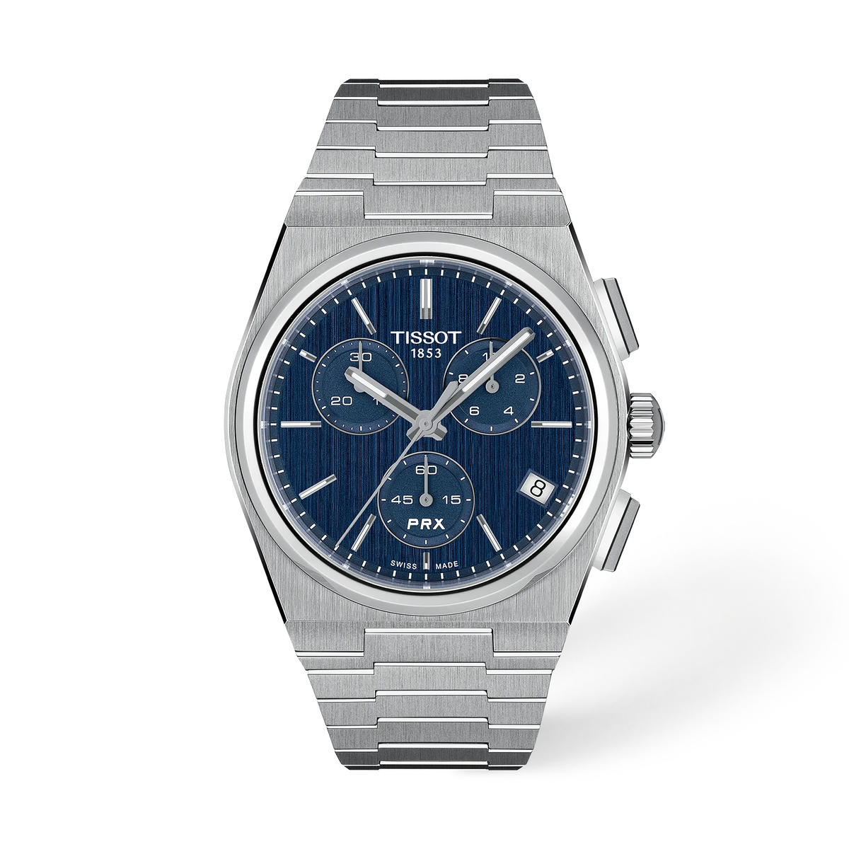 Orologio Tissot PRX cronografo 41 mm blu T1374171104100-2b Gioielli