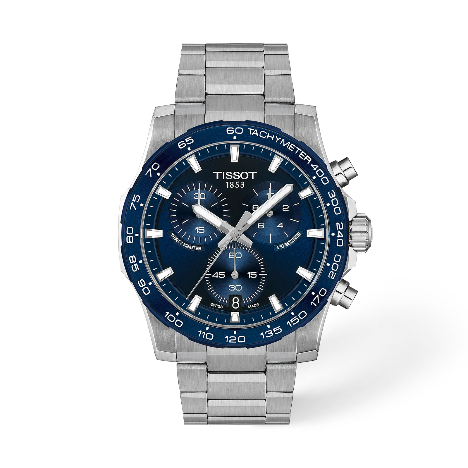 Orologio Tissot Supersport Chrono 42 mm blu T1254171104100-2b Gioielli