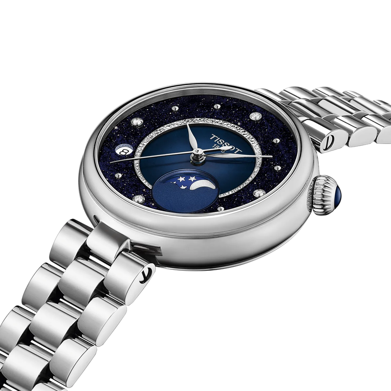 Tissot Desir Moonphase T152.223.11.496.00 Blu 29,6 mm-2b Gioielli