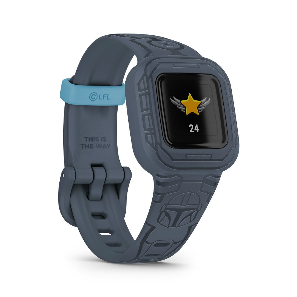 Orologio Garmin Vivofit Jr 3 010-02441-15 Star Wars The Mandalorian smartwatch-2b Gioielli
