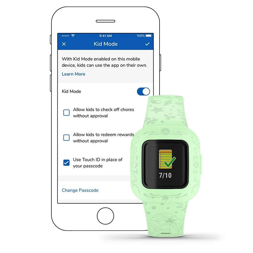 Orologio Garmin Vivofit Jr 3 010-02441-16 Star Wars Grogu smartwatch-2b Gioielli