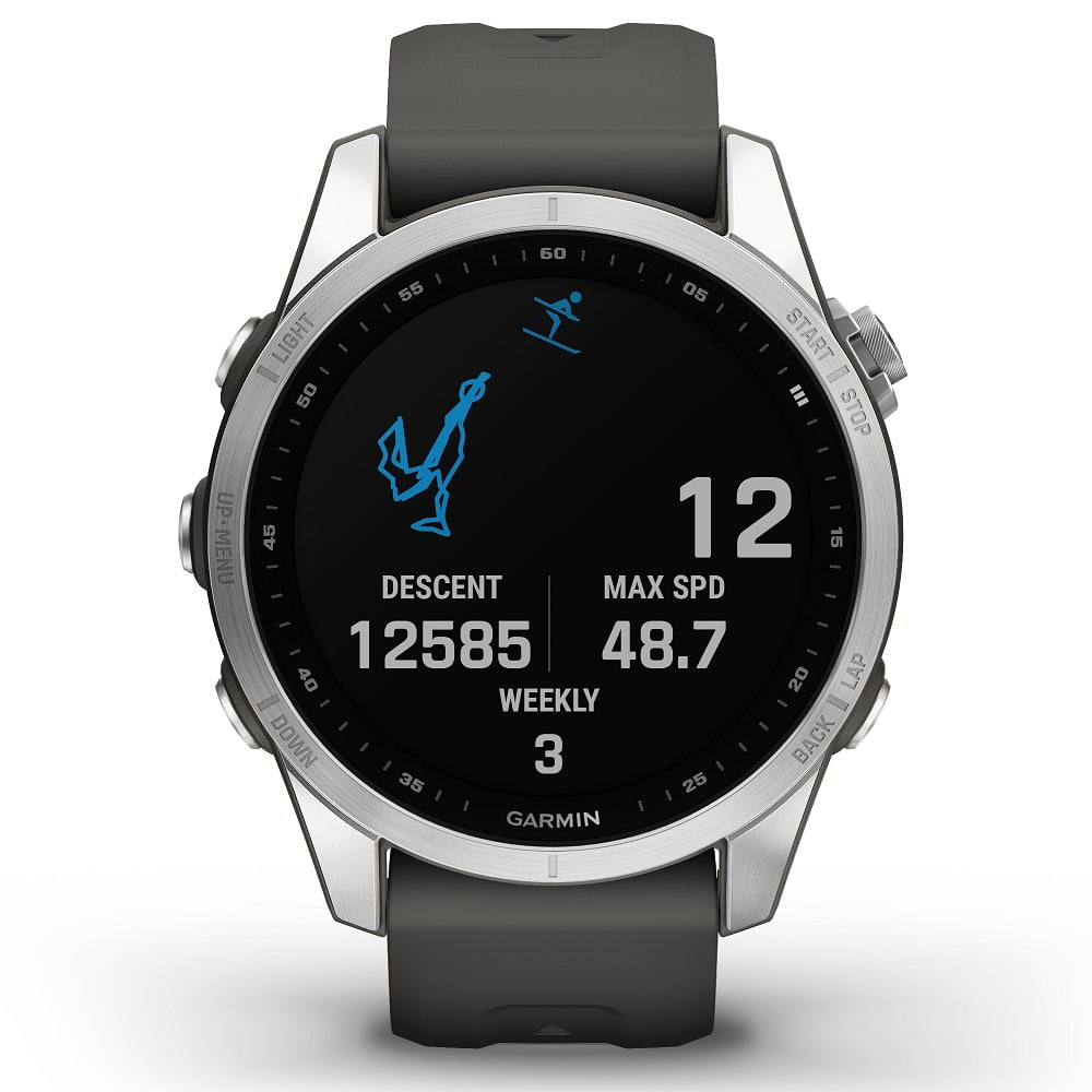 Orologio Garmin Fenix 7S 010-02539-01 Silver 42 mm smartwatch-2b Gioielli