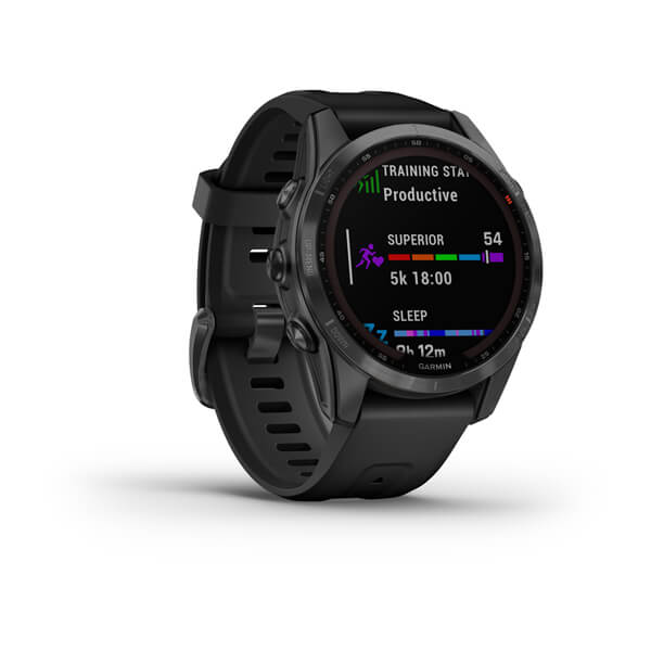 Orologio Garmin Fenix 7S 010-02539-13 Solar Slate Grey 42 mm smartwatch-2b Gioielli