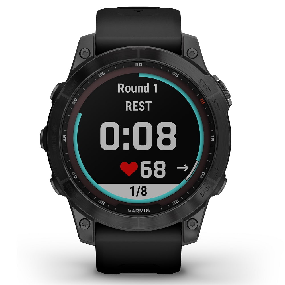 Orologio Garmin Fenix 7 010-02540-35 Sapphire Solar Titanium Black 47 mm smartwatch-2b Gioielli