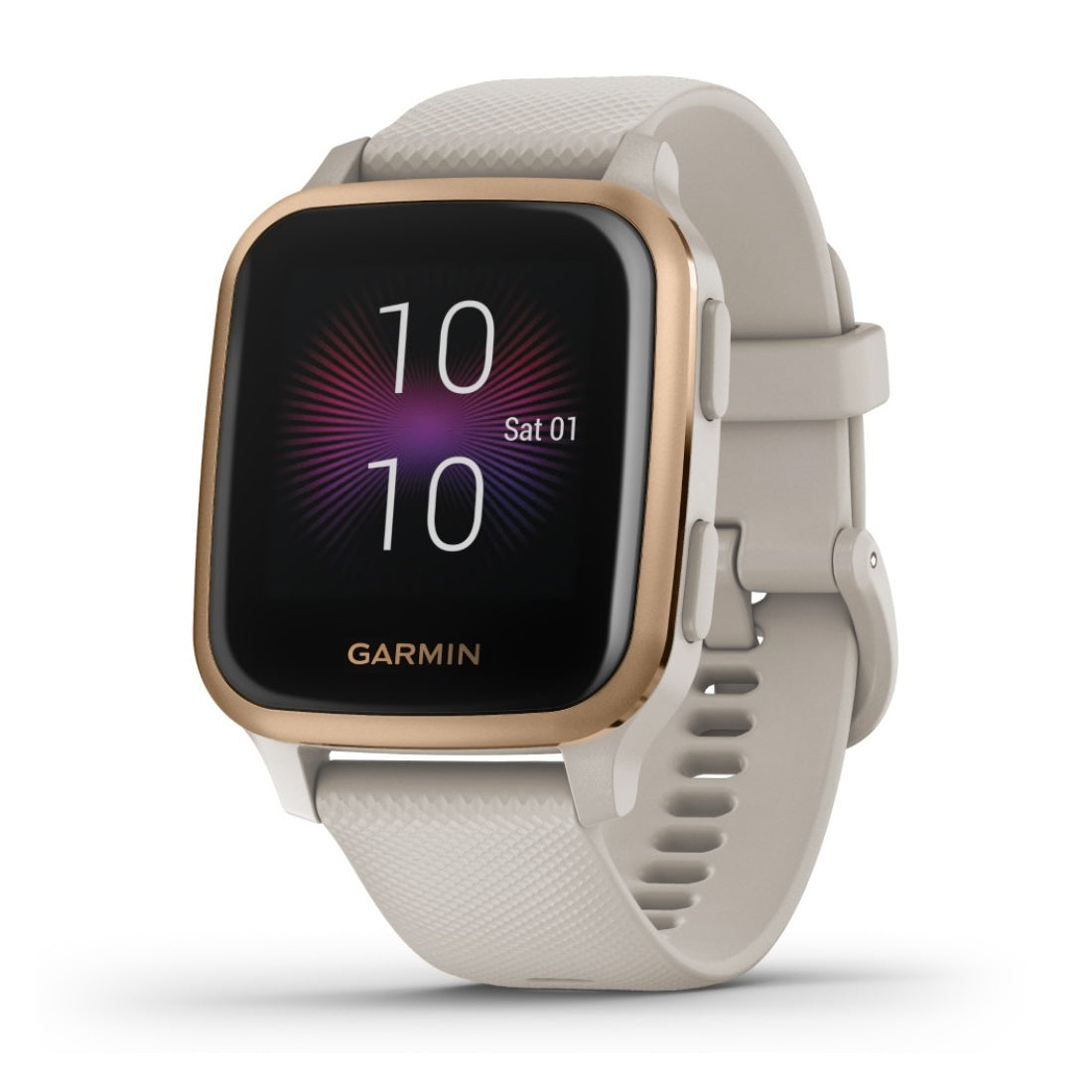 Orologio Garmin Venu SQ Music Edition 010-02426-11 Light Sand Rose Gold-2b Gioielli