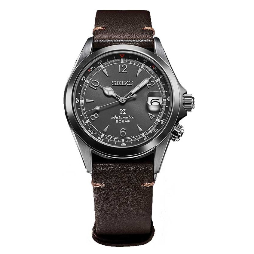 Orologio Seiko Alpinist SPB201J1 "Mountain Sunset" Limited Edition 2021 pezzi con spilla-2b Gioielli