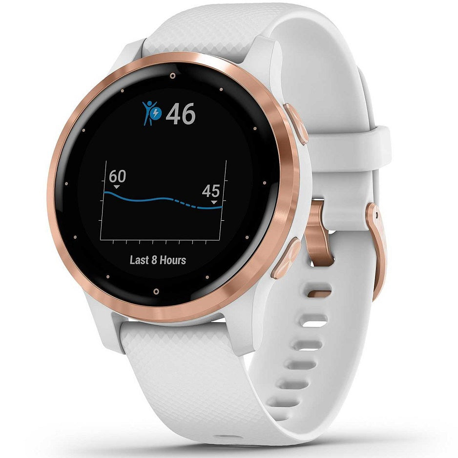 Orologio Garmin Vivoactive 4s 010-02172-22 White Rose Gold-2b Gioielli