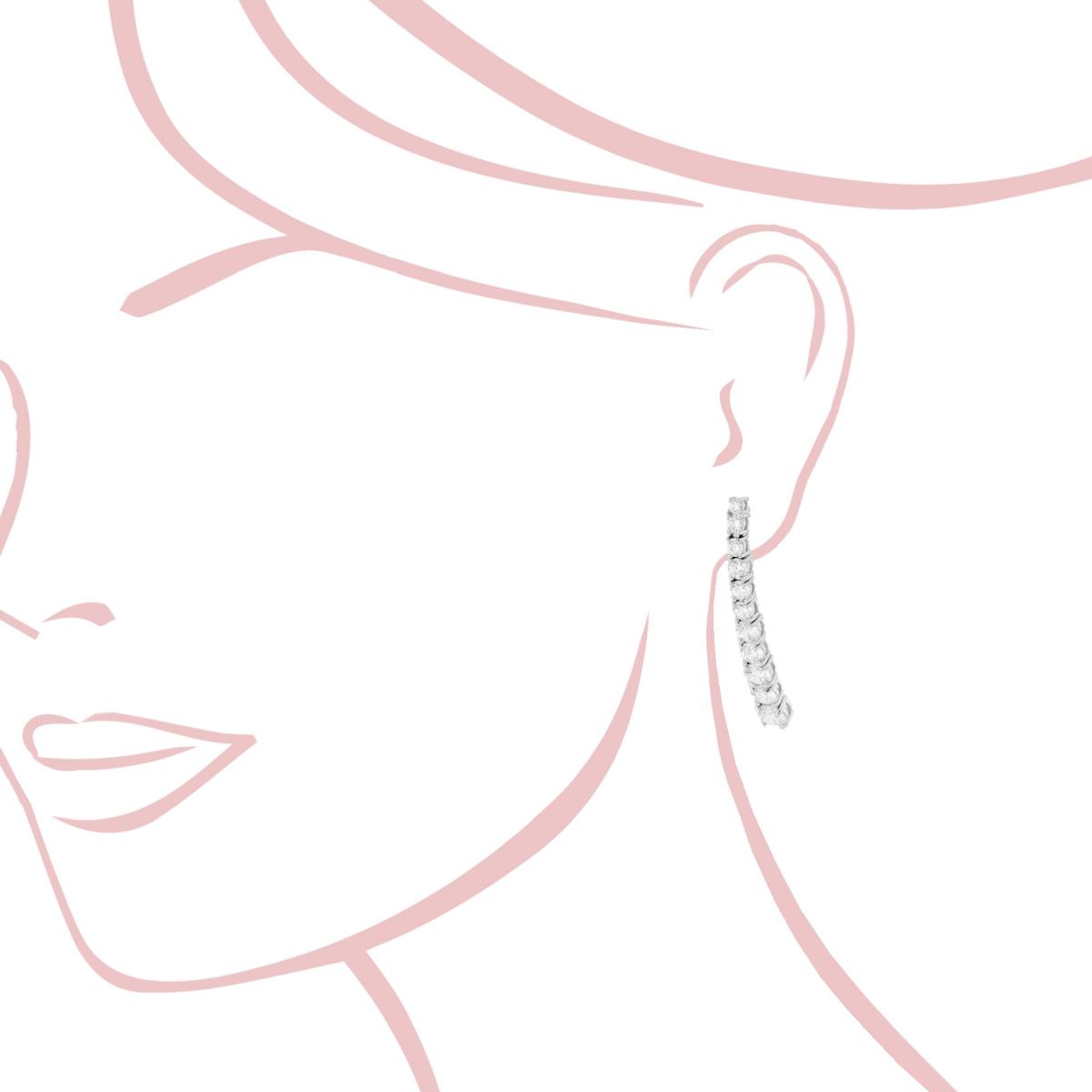 Orecchini argento degradè donna-2b Gioielli