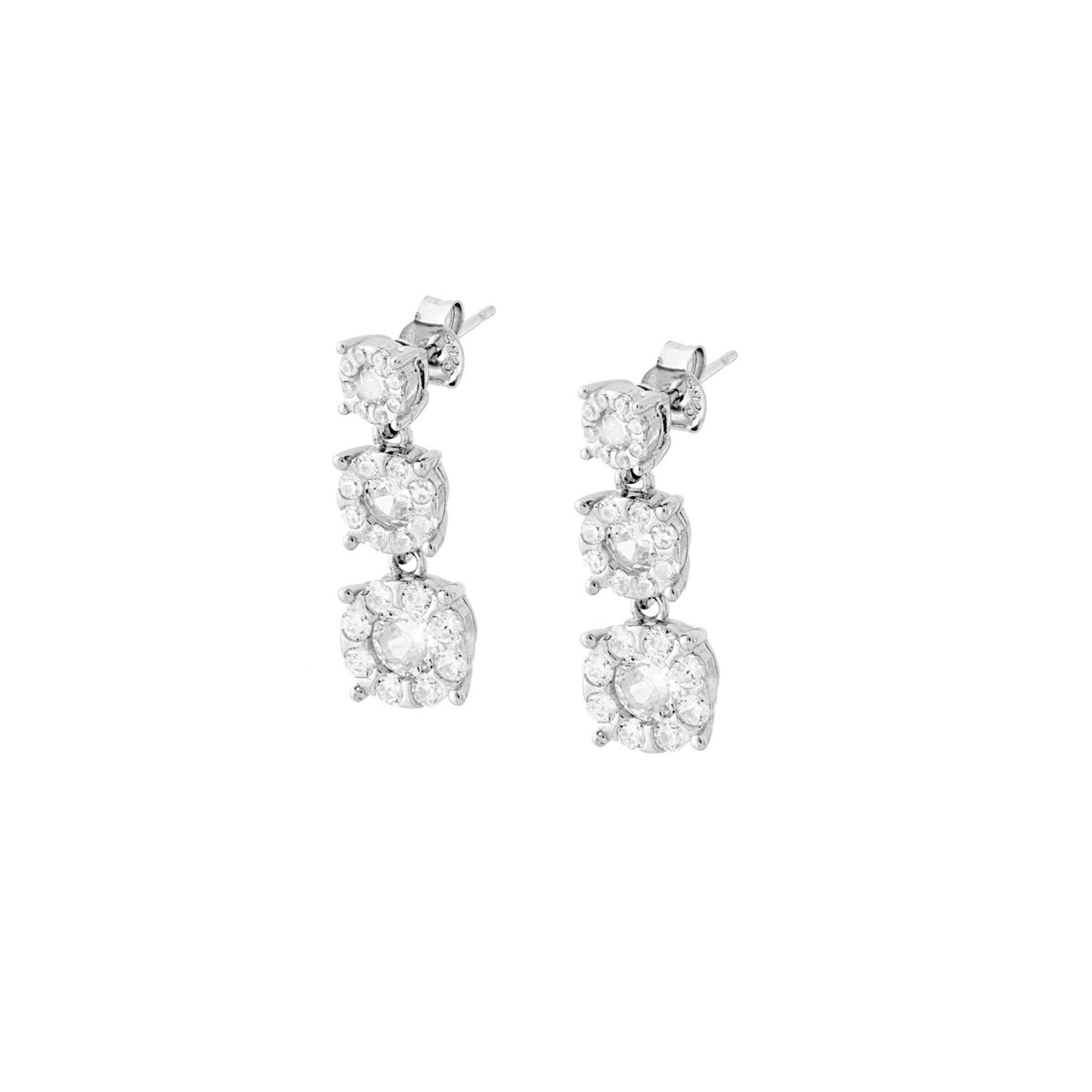 Orecchini argento trilogy donna-2b Gioielli