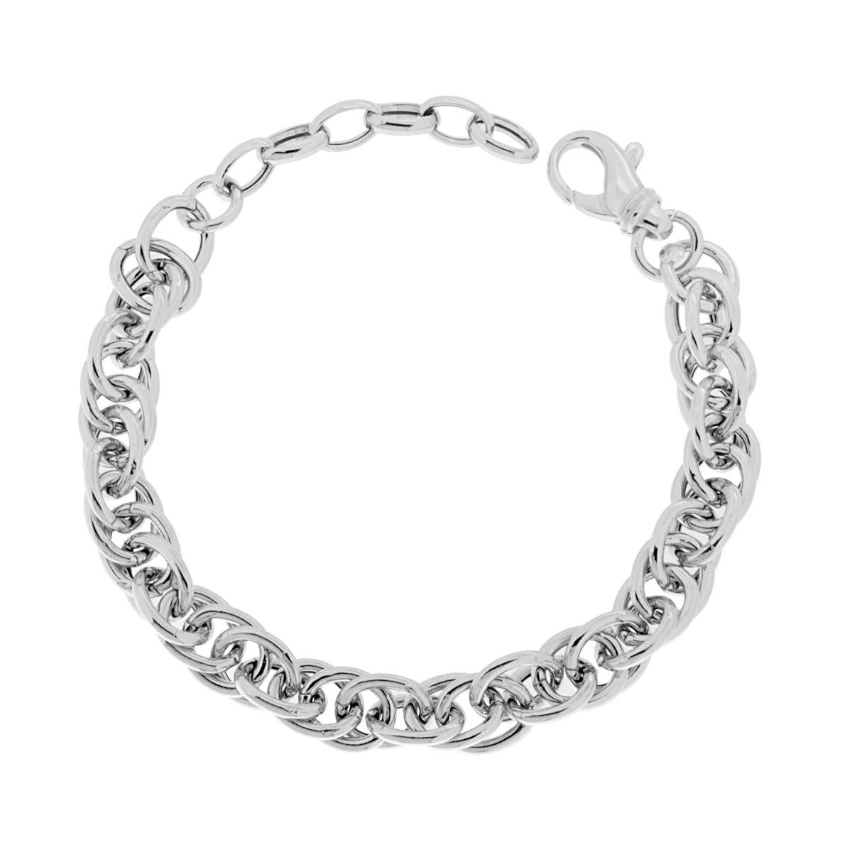 Bracciale argento catena donna-2b Gioielli