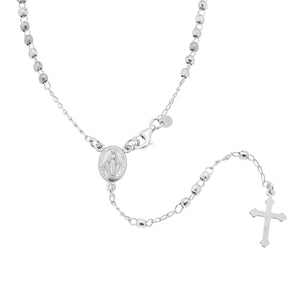 Collana argento rosario uomo donna-2b Gioielli