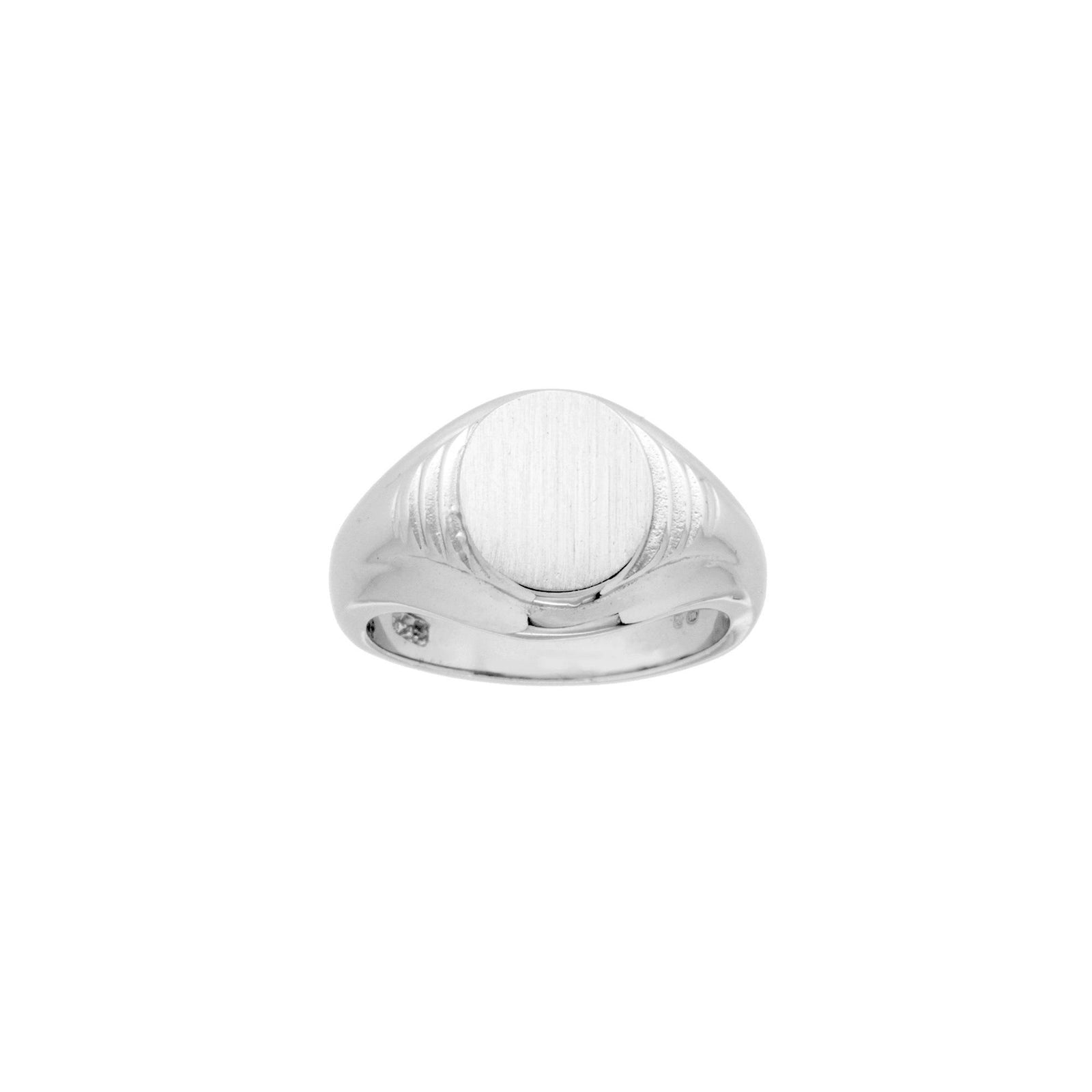 Anello argento chevalier sigillo uomo misura 20-2b Gioielli