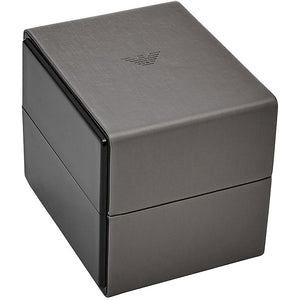 Box regalo orologio Armani Ruggero AR80032 + gemelli gift set-2b Gioielli