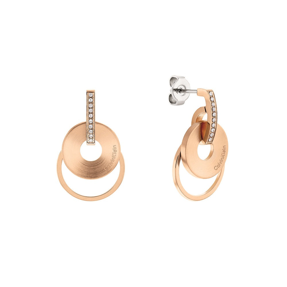 Orecchini Calvin Klein Sculptural 35000153 donna-2b Gioielli