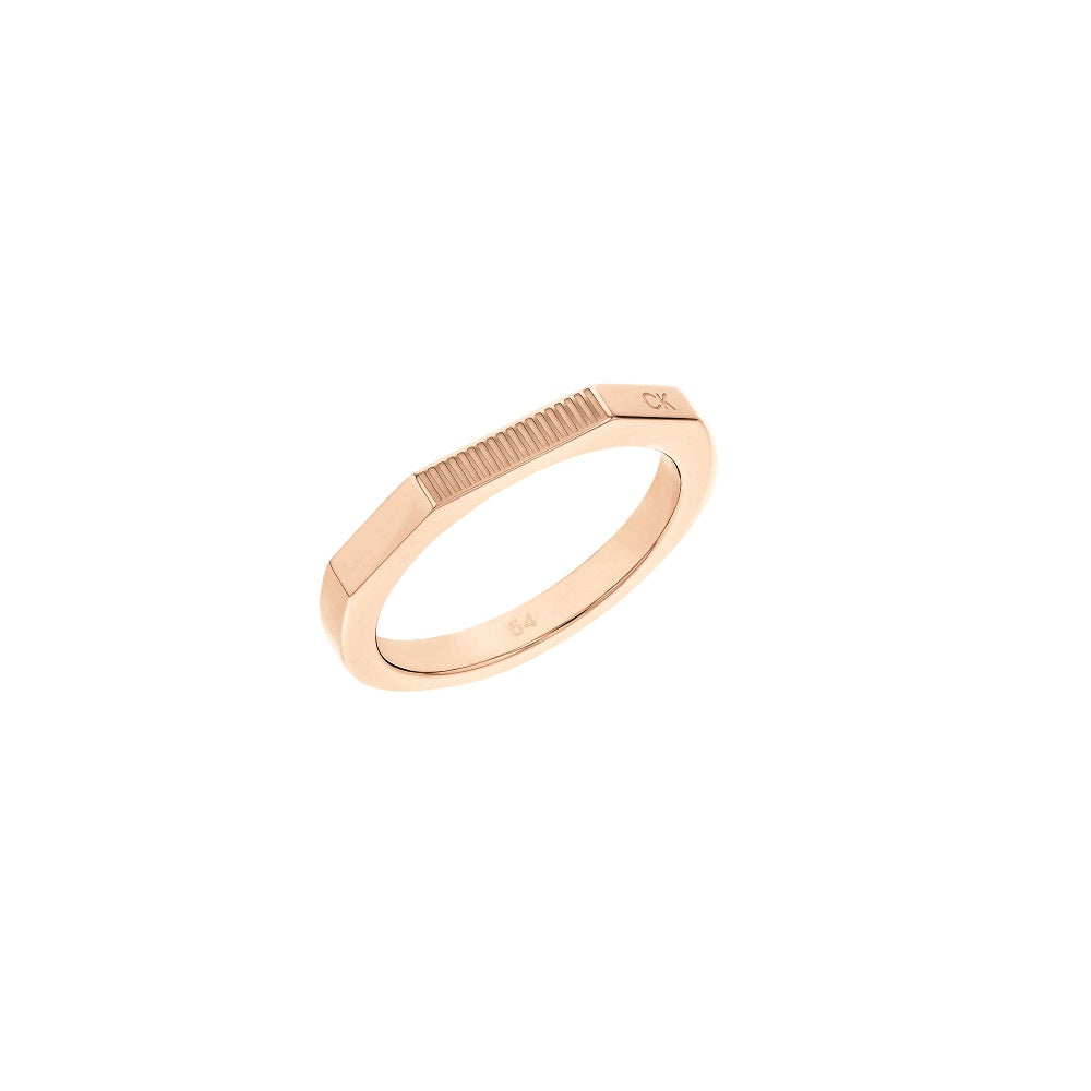 Anello Calvin Klein Sculptural 35000189B donna misura 12-2b Gioielli