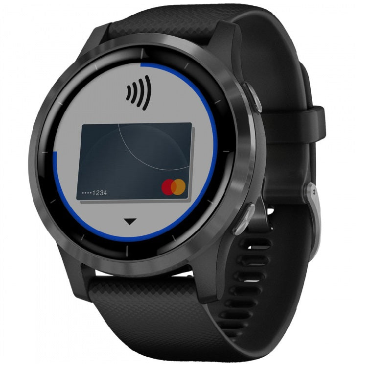 Orologio Garmin Vìvoactive 4 010-02174-12 Black Slate 45 mm-2b Gioielli