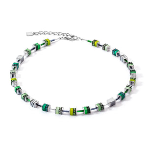 Collana Coeur de Lion Geocube 4509100500 Green donna-2b Gioielli