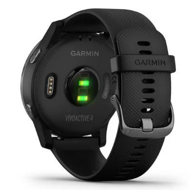 Orologio Garmin Vìvoactive 4 010-02174-12 Black Slate 45 mm-2b Gioielli