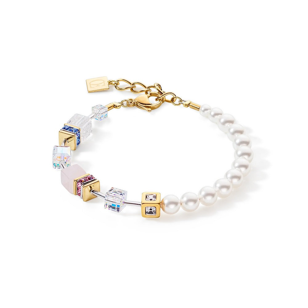 Bracciale Coeur de Lion Geocube 5086301522 Pearls donna-2b Gioielli