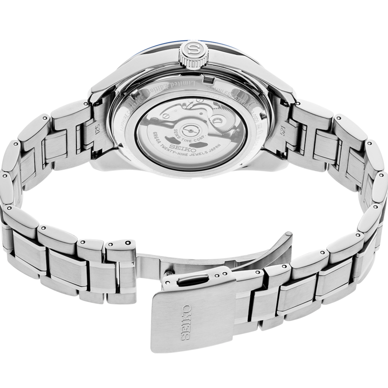 Orologio Seiko Presage SPB223J1 Sharp Edged GMT Limited Edition titanio-2b Gioielli