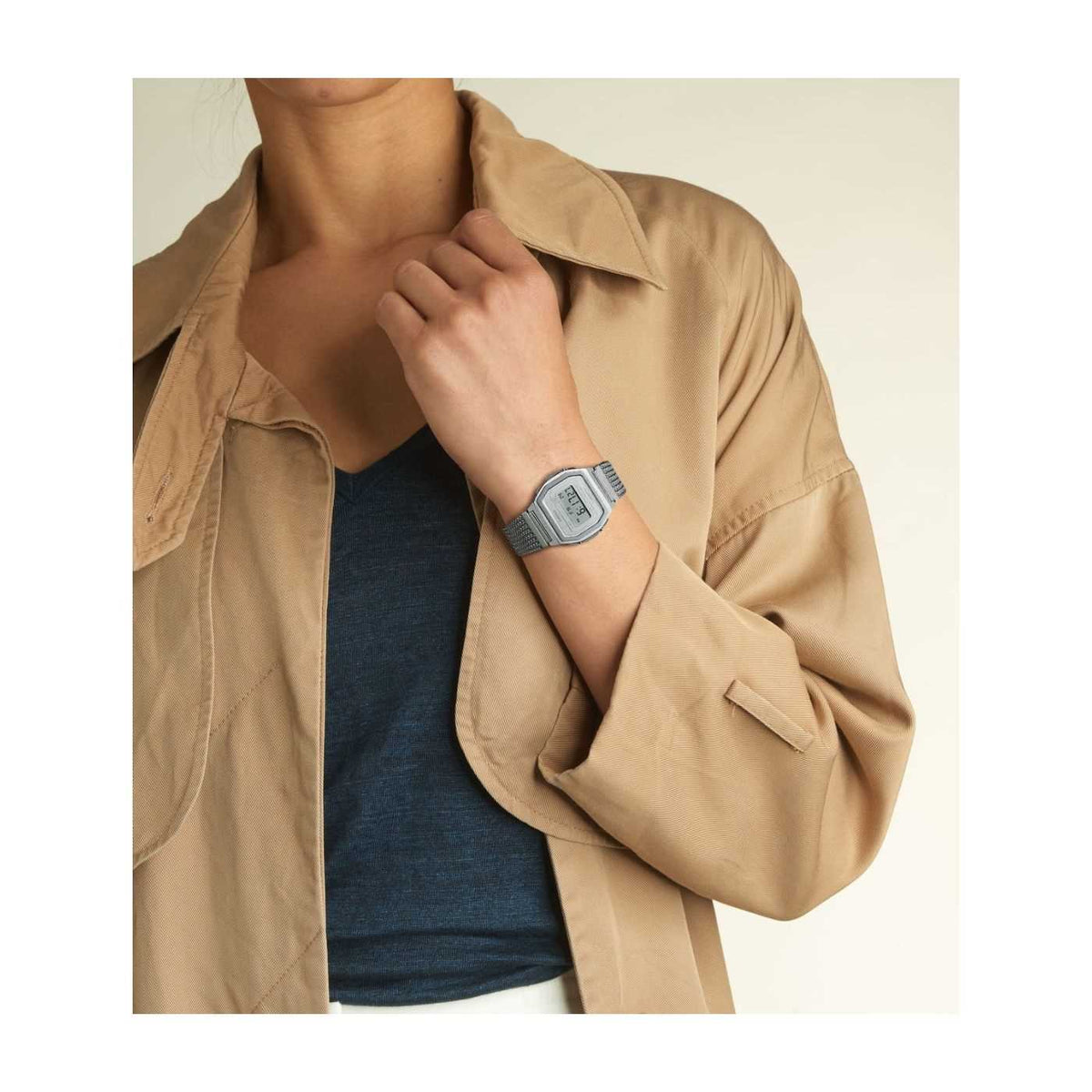 Orologio Casio Vintage A1000MA-7EF donna-2b Gioielli