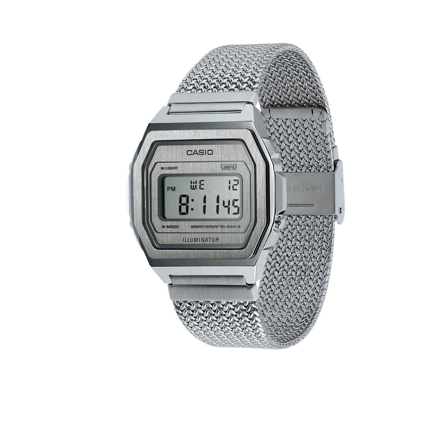 Orologio Casio Vintage A1000MA-7EF donna-2b Gioielli