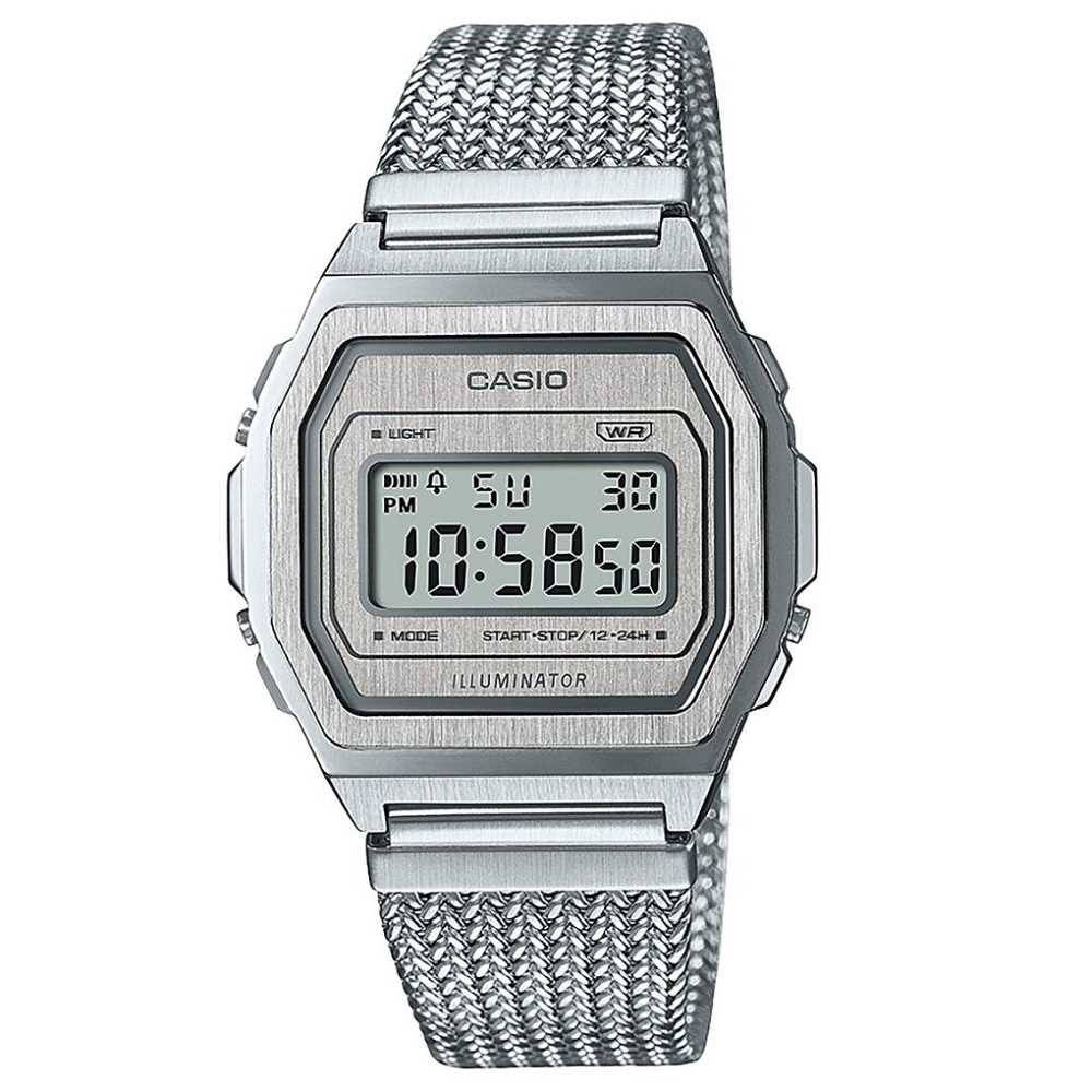Orologio Casio Vintage A1000MA-7EF donna-2b Gioielli