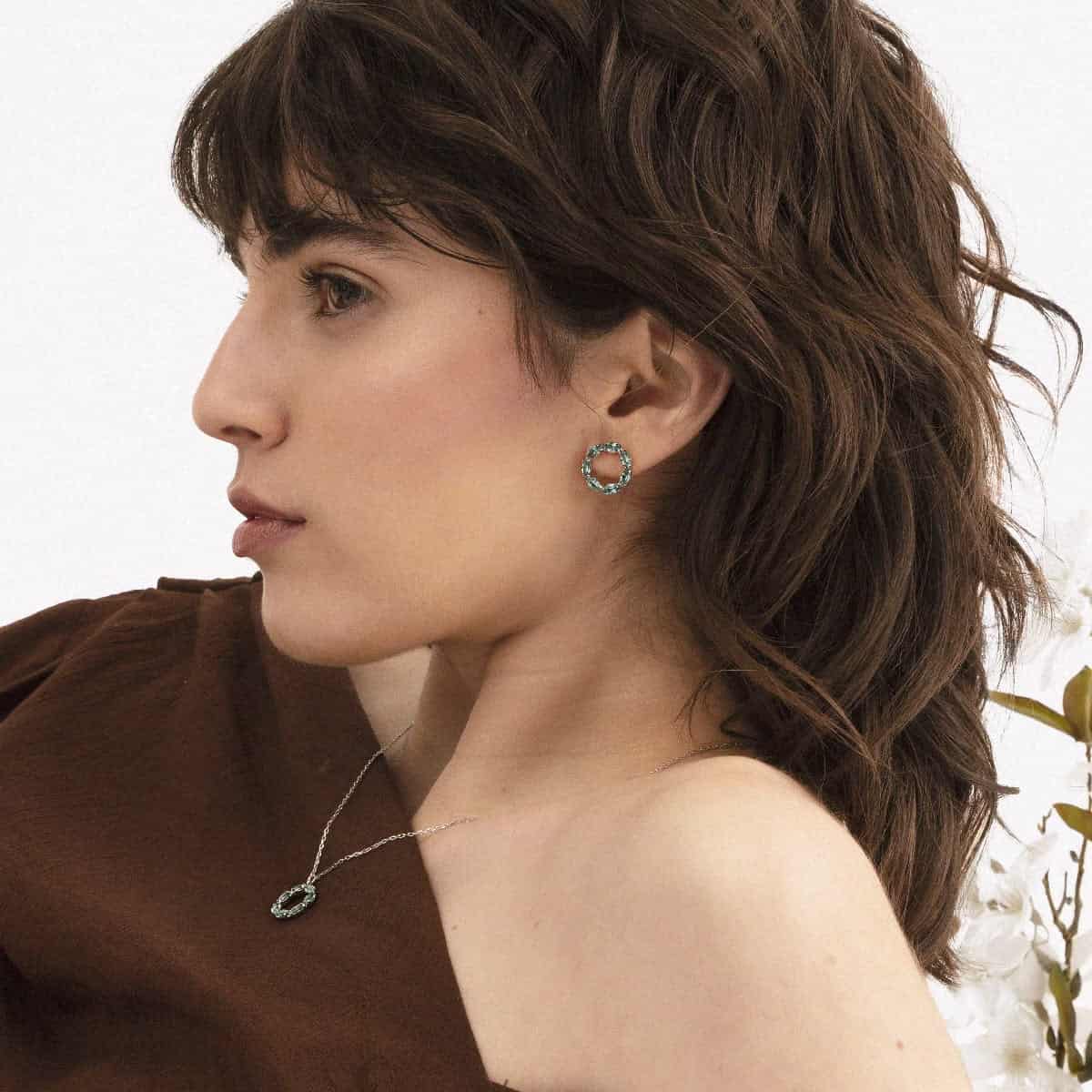 Orecchini Victoria Cruz Perpetual A4183-10HT argento donna-2b Gioielli