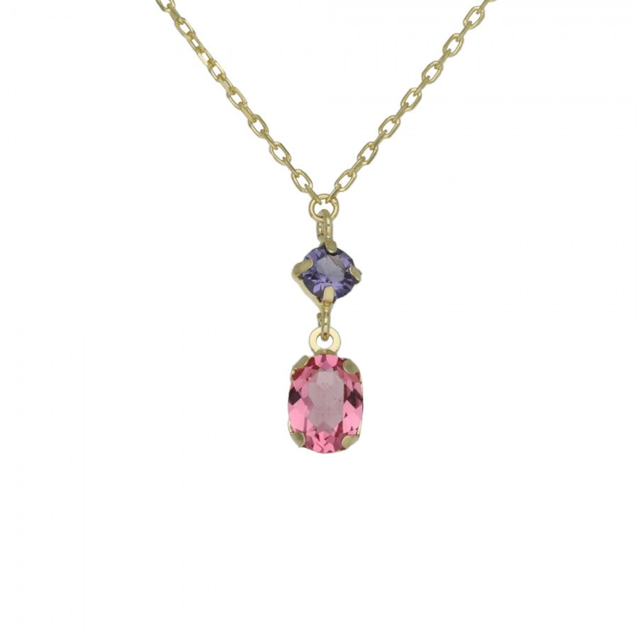 Collana Victoria Cruz Sabrina A4311-04DG argento donna-2b Gioielli