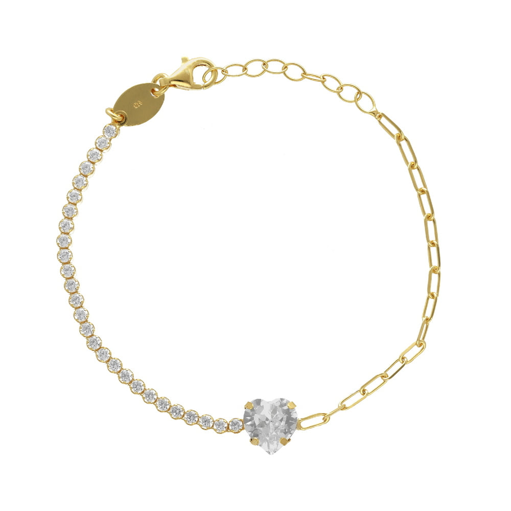 Bracciale Victoria Cruz A4426-07DP argento donna-2b Gioielli