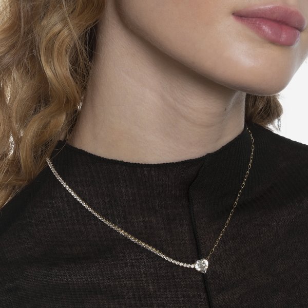 Collana Victoria Cruz A4427-07HG argento donna-2b Gioielli