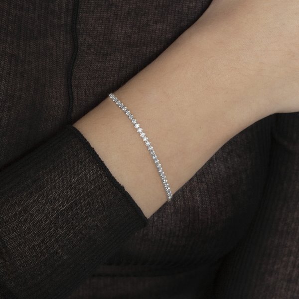 Bracciale Victoria Cruz A4431-07HP argento donna-2b Gioielli