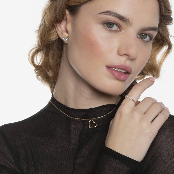 Collana Victoria Cruz A4435-DG argento donna-2b Gioielli