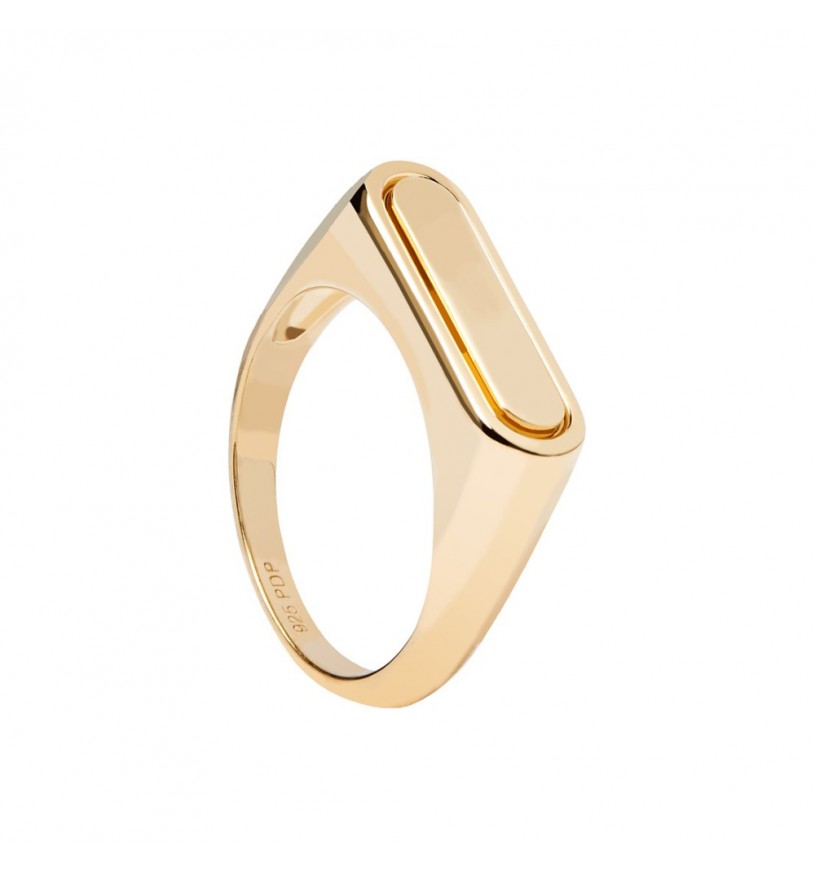 Anello PdPaola AN01-625-12 Essentials Ribbon donna argento-2b Gioielli