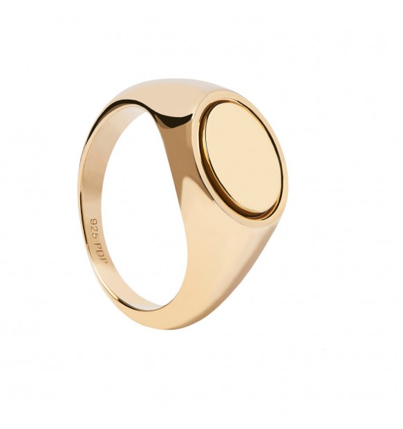 Anello PdPaola AN01-628-12 Essentials Stamp donna argento-2b Gioielli