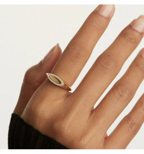 Anello PdPaola AN01-629-12 Essentials Lace donna argento-2b Gioielli